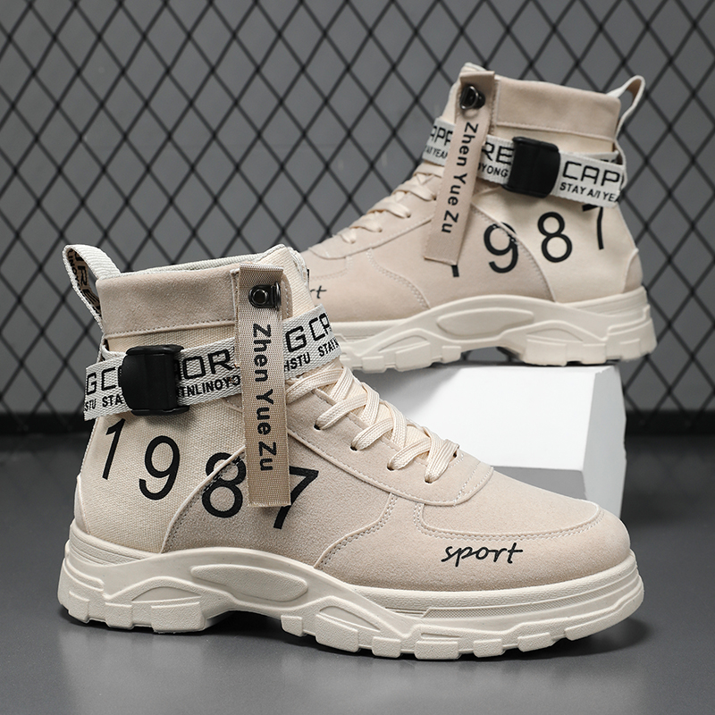 Men'S Shoes Hoka Sale - Heren effenkleurige hoge modieuze veelzijdige outdoor