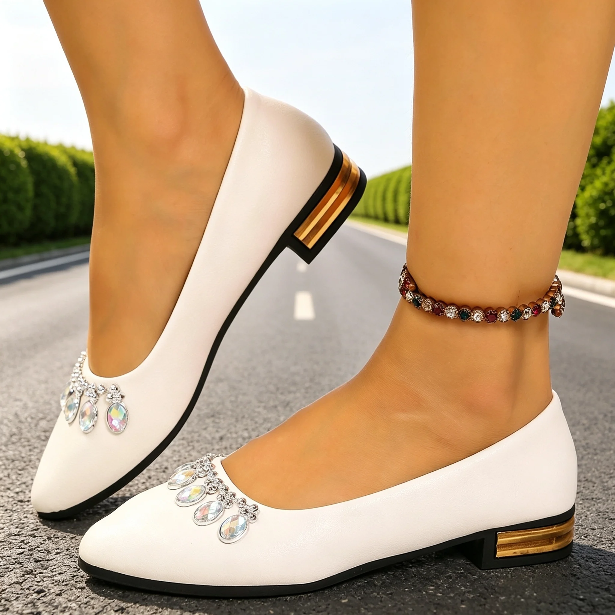 Men'S Shoes Hoka Sale - Dames Flats Pointed Toe Balletschoenen Plus