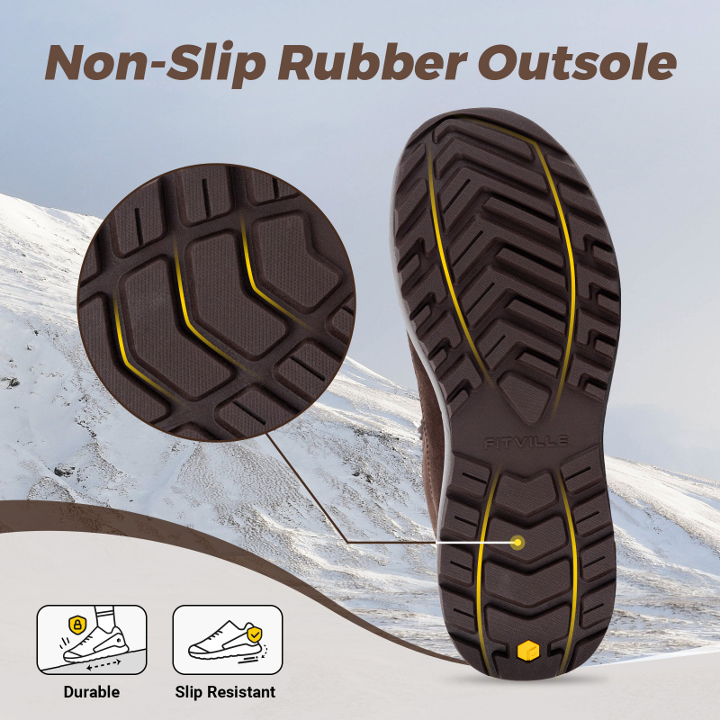 FitVille Heren Winterlaarzen,  - Men'S Shoes Water Resistant recensie en prijs
