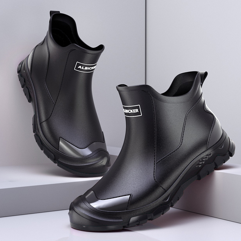 Korte regenlaarzen voor heren  - Men'S Shoes Water Resistant recensie en prijs