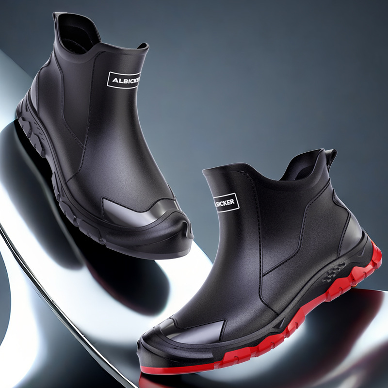 Korte regenlaarzen voor heren  - Men'S Shoes Water Resistant recensie en prijs