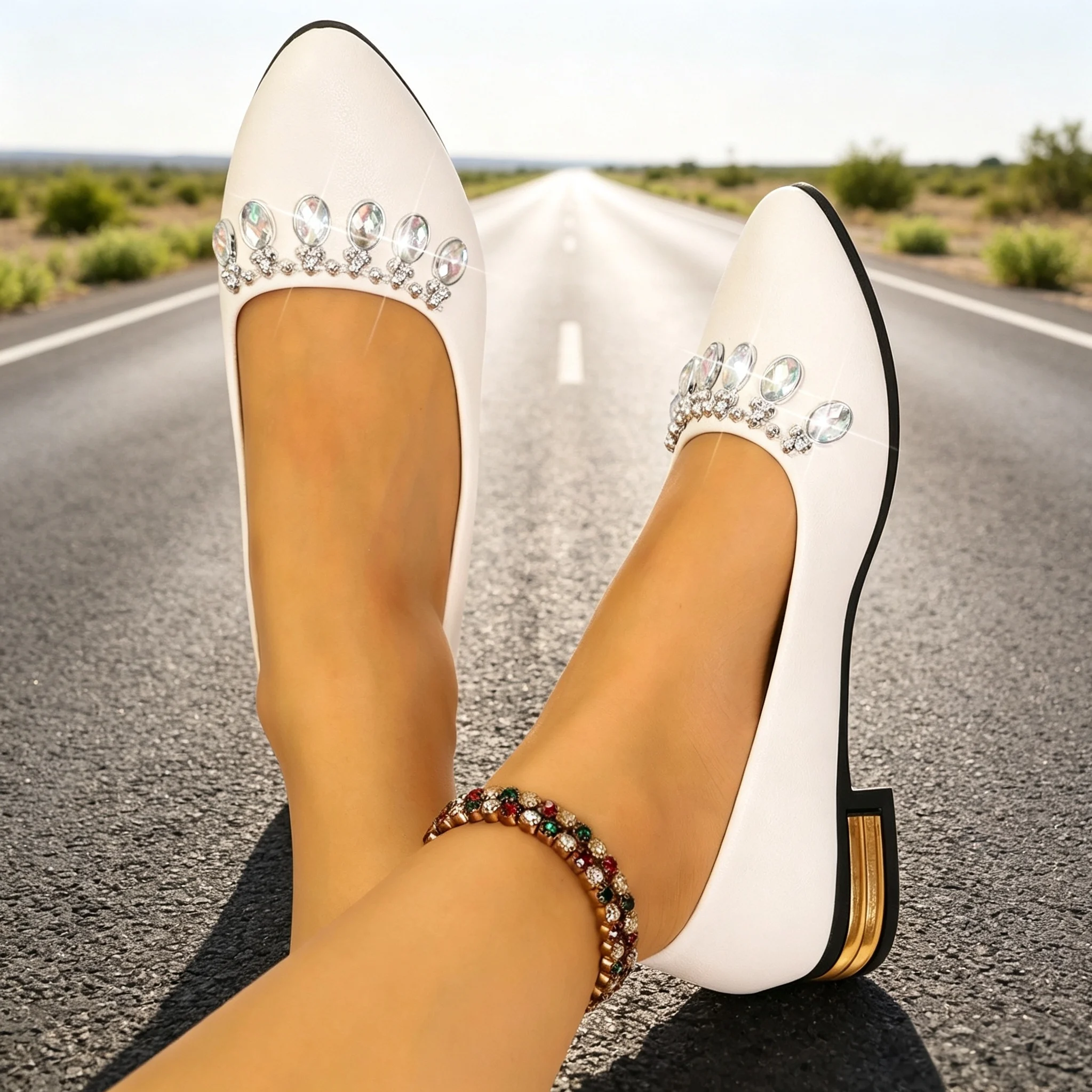 Dames Flats Pointed Toe Ballet - Men'S Shoes Hoka Sale recensie en prijs