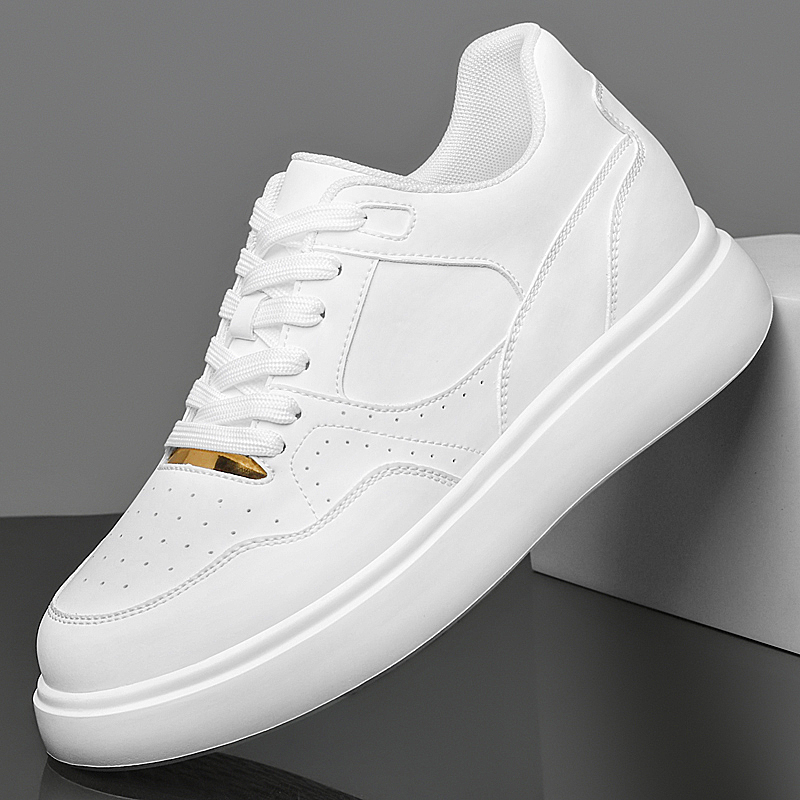 Heren stevige kunstleren skate - Men'S Shoes Increase Height recensie en prijs