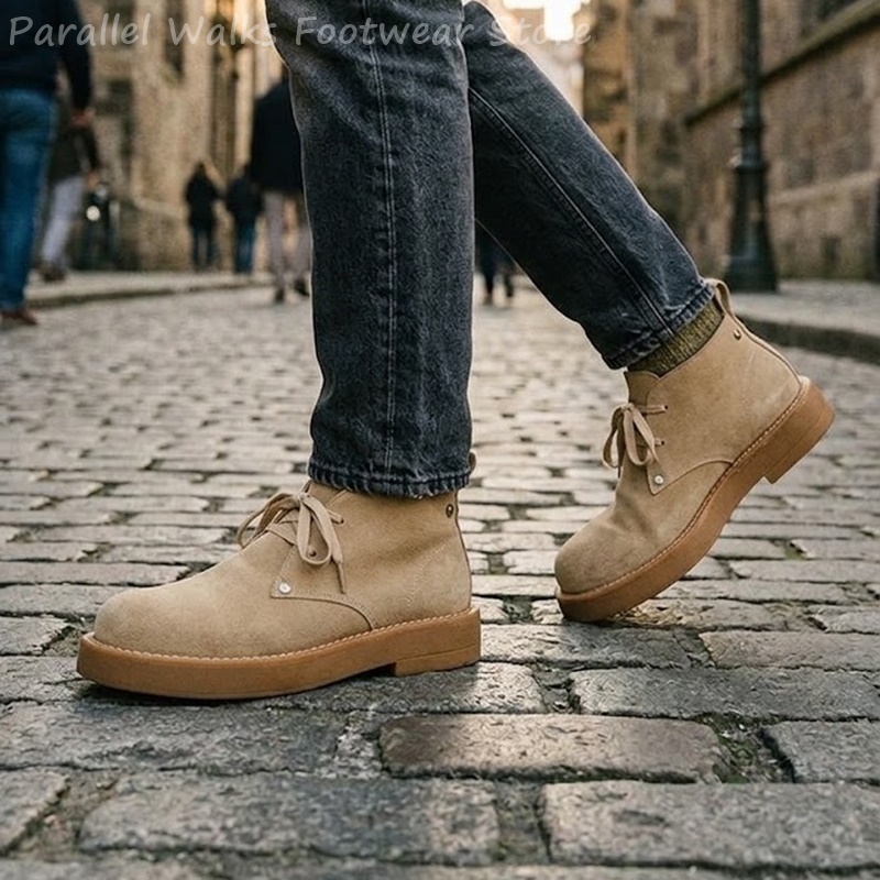 Klassieke suède woestijnschoen - Men'S Shoes Smart recensie en prijs