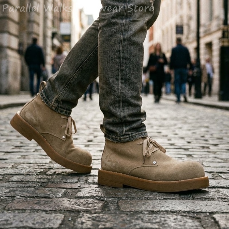 Klassieke suède woestijnschoen - Men'S Shoes Smart recensie en prijs