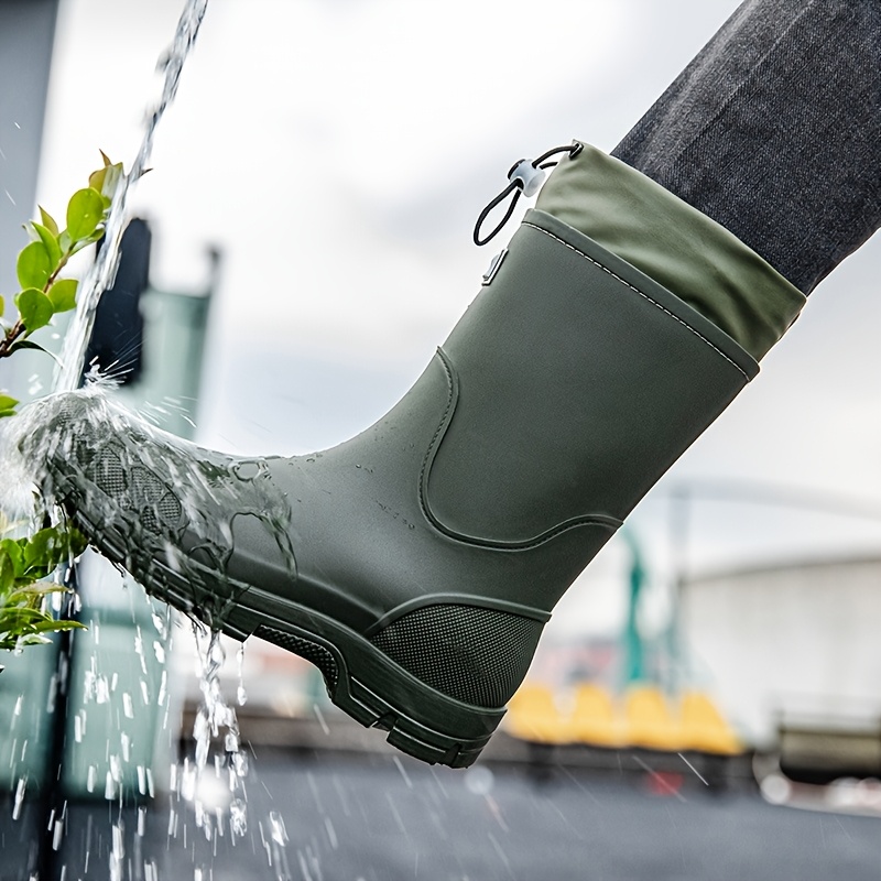 Heren waterdichte regenlaarzen - Men'S Shoes Water Resistant recensie en prijs